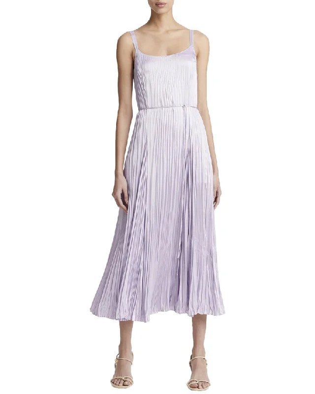 Inventory Reduction Vince Relaxed Crushed Slip Dress