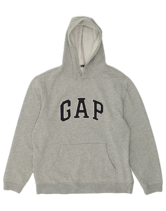 Midnight Madness GAP Womens Loose Fit Graphic Hoodie Jumper UK 14 Medium Grey Cotton Midnight Madness GAP Womens Loose Fit Graphic Hoodie Jumper UK 14 Medium Grey Cotton
