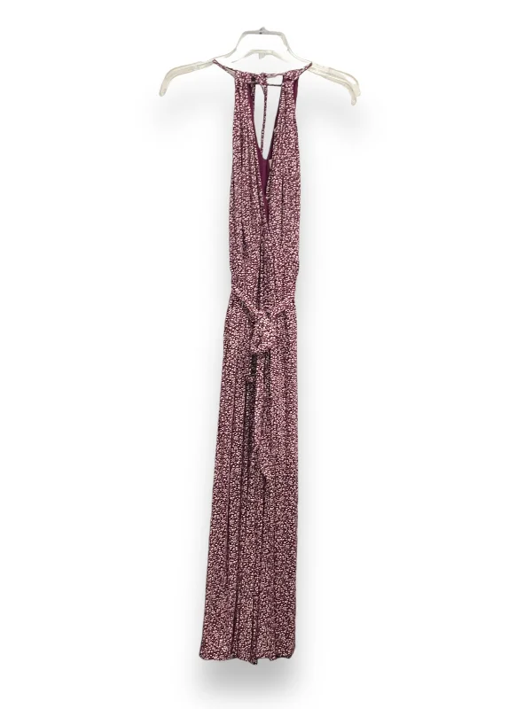 Bonus Savings Jumpsuit By Maeve In Purple, Size: M