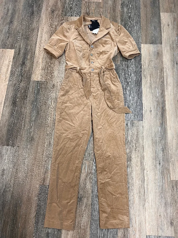 Super Sale Jumpsuit Designer By Paige In Tan, Size: 2