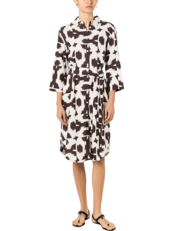 Closeout Button Down Dress In Puglia