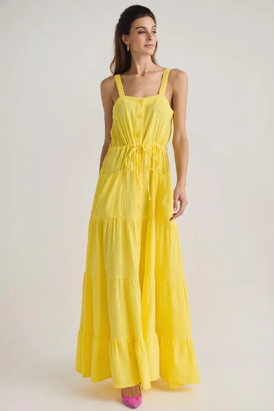 Buy More, Save More Ambition Button Front Maxi Dress