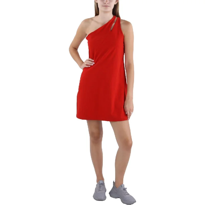 Daily Deals Lost Your Mind Womens Cutout One Shoulder Bodycon Dress