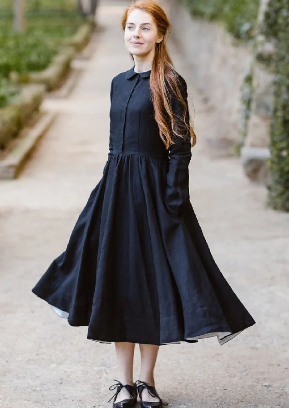 Final Markdown Classic Dress, Long Sleeve