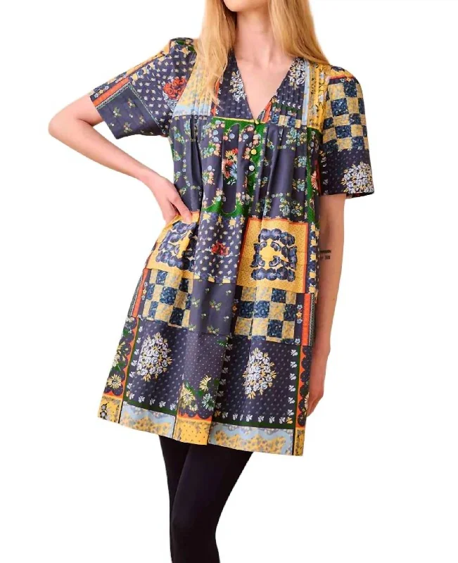 Fantastic Offers Youjin Dress In Langford Patchwork
