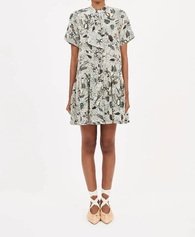 Don’t Miss Out Adalyn Dress In Botanical Mist