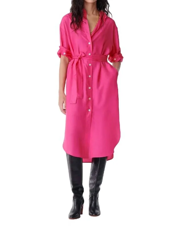 Season Finale Sale Landric Dress In Fuschia