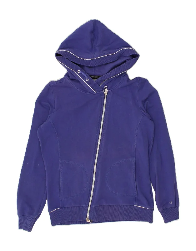 Limited Time Discount CHAMPION Womens Heritage Fit Zip Hoodie Sweater UK 14 Medium Blue Cotton Limited Time Discount CHAMPION Womens Heritage Fit Zip Hoodie Sweater UK 14 Medium Blue Cotton