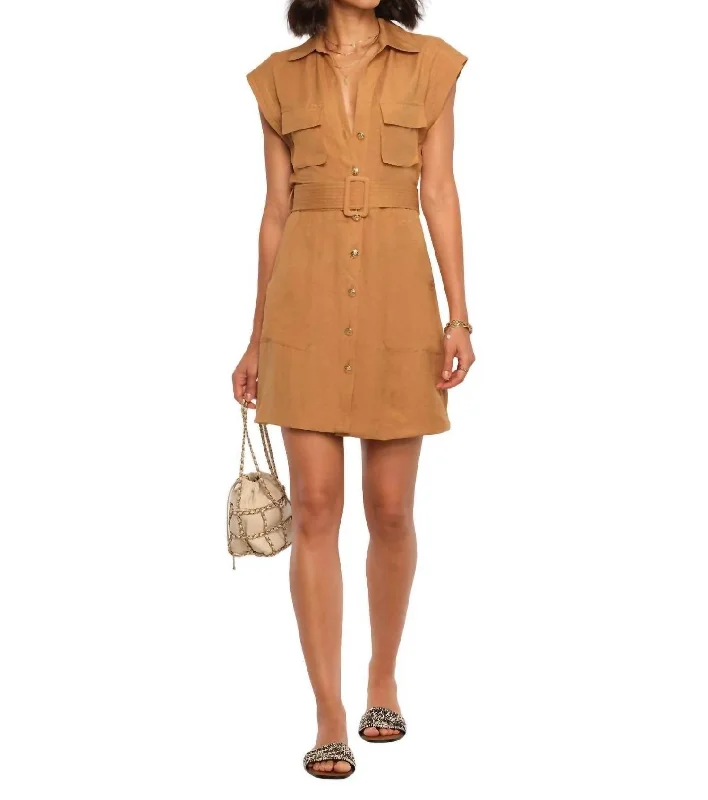 Mega Deal Capri Dress In Cigar