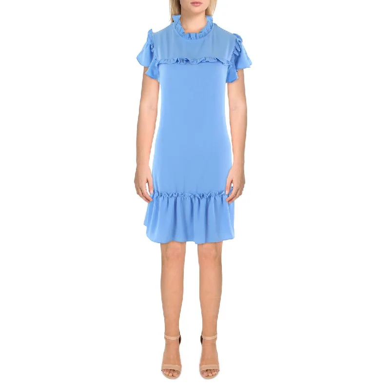 Huge Discounts Holiday 2 Womens Stretch Mini Sheath Dress