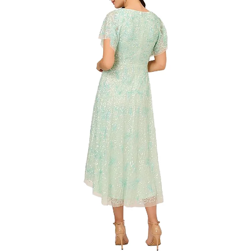 Time-Limited Offer Womens Hi-Low Embellished Cocktail And Party Dress