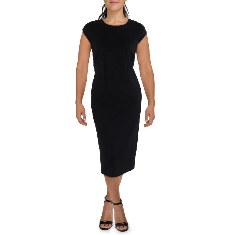 Early Access Plus Womens Daytime Casual Fit & Flare Dress