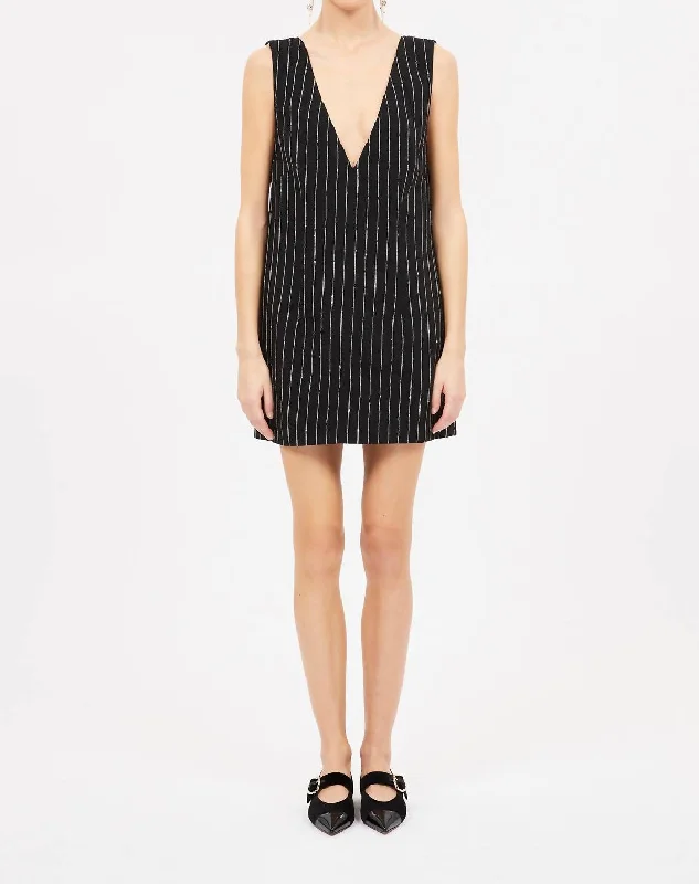 Limited Time Discount Marta Dress In Noir