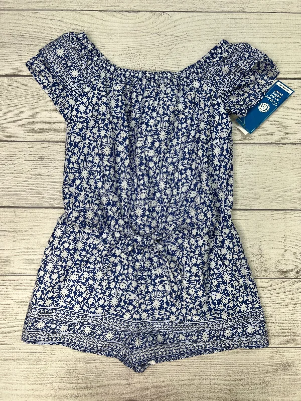 Special Discount New! Romper By Vineyard Vines In Blue, Size: L