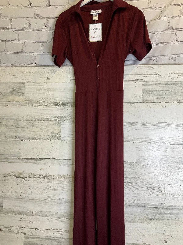 Markdowns Red Jumpsuit Clothes Mentor, Size L