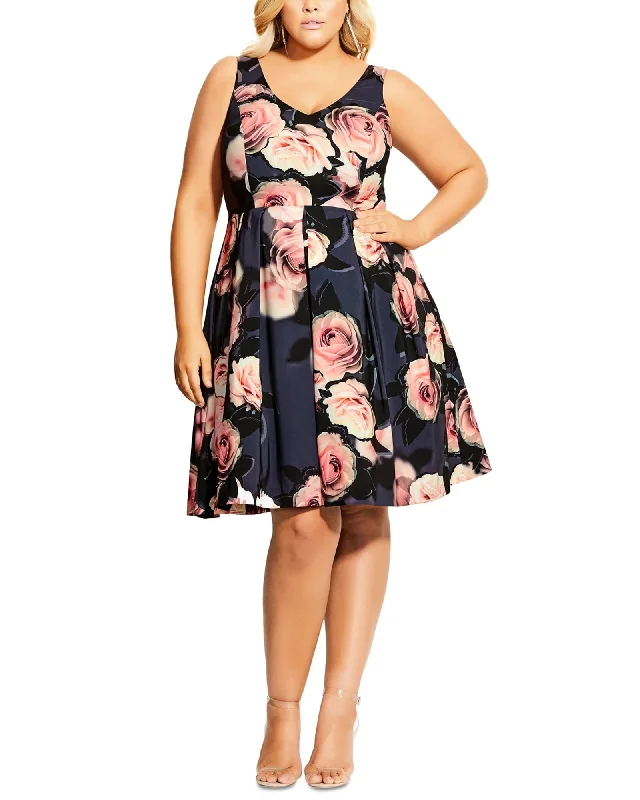 Customer Appreciation Sale City Chic Women's Trendy Plus Size Love Is Sweet Dress Black Size Petite Small | Black Customer Appreciation Sale City Chic Women's Trendy Plus Size Love Is Sweet Dress Black Size Petite Small | Black