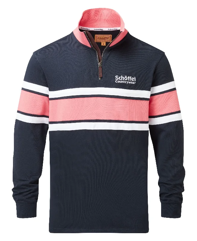New Markdowns Exmouth Heritage 1/4 Zip - Navy