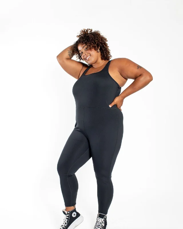 Best Deals Teagan Romper | Midnight Black