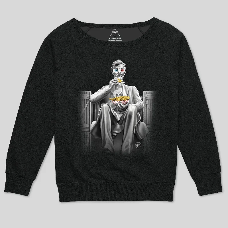 Deal of the Week NACHO PREZ WOMEN'S SCOOP NECK SWEATSHIRT