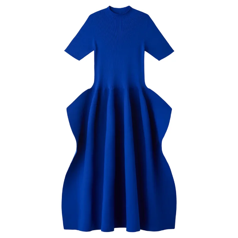 Deep Discounts Pottery Crease Short Sleeve Dress
