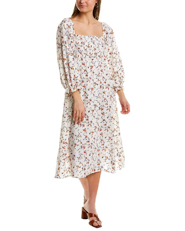 Reduced Prices Moonsea Smocked Midi Dress
