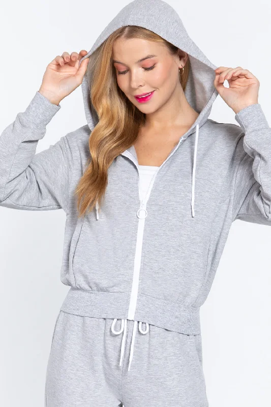 Hurry In Fleece French Terry Jacket