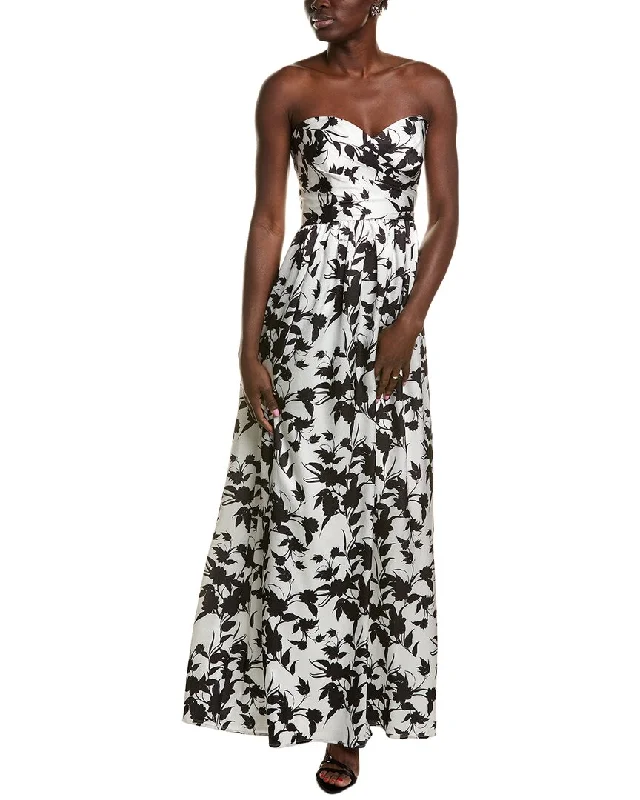 Deal of the Week ML Monique Lhuillier Livia Satin Maxi Dress