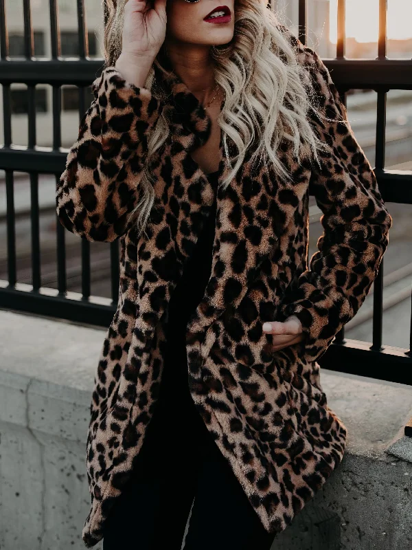 Extra Savings Shacket Leopard Print
