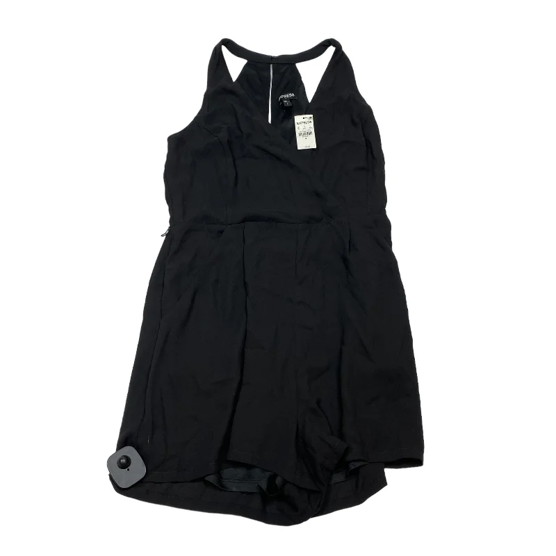 Daily Deals Black Romper Express, Size S