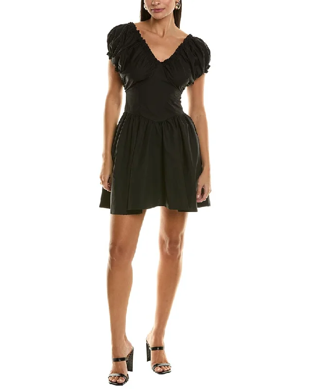 Price Break Avantlook Ruffle Mini Dress