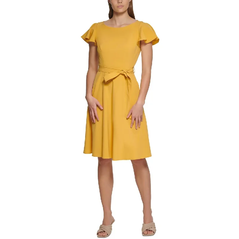 Buy More, Save More Womens Party Midi Fit & Flare Dress