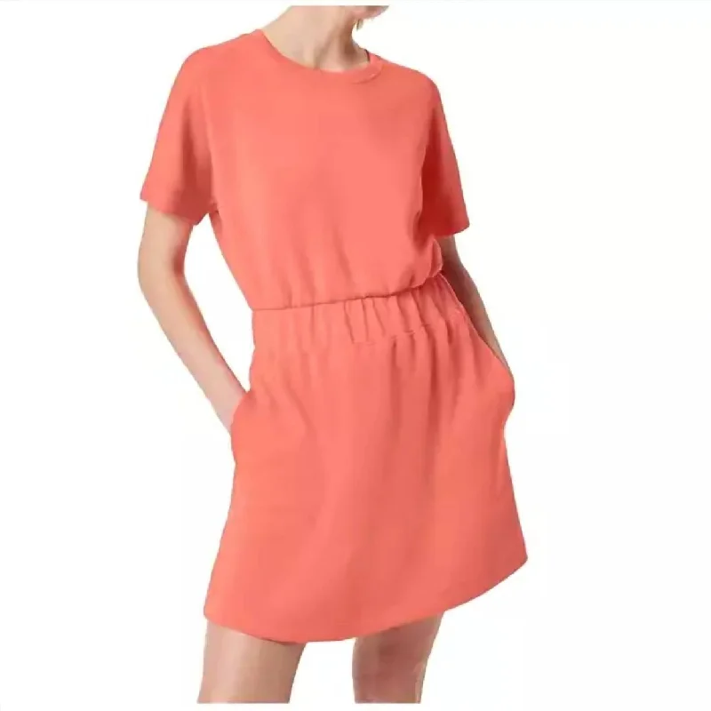 Discount Mania Air Essential Cinched T Shirt Dress