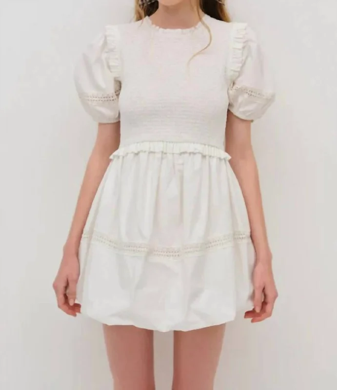 Limited Edition Sandy Dress In White
