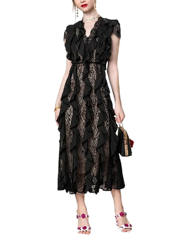 Can't Miss BURRYCO Midi Dress