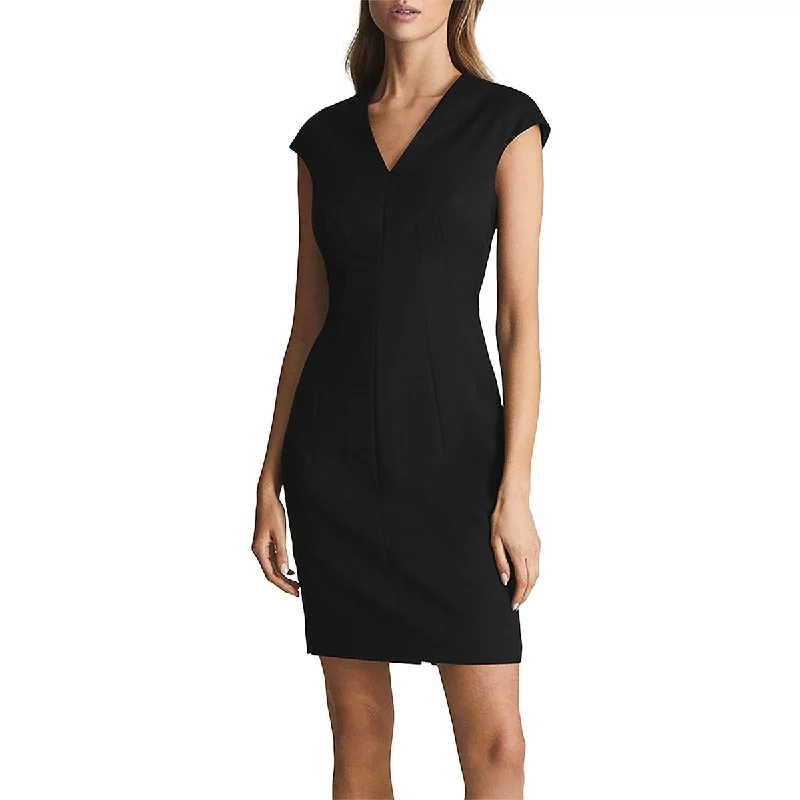 Super Deal Womens Fitted Sleeveless Evening Dress