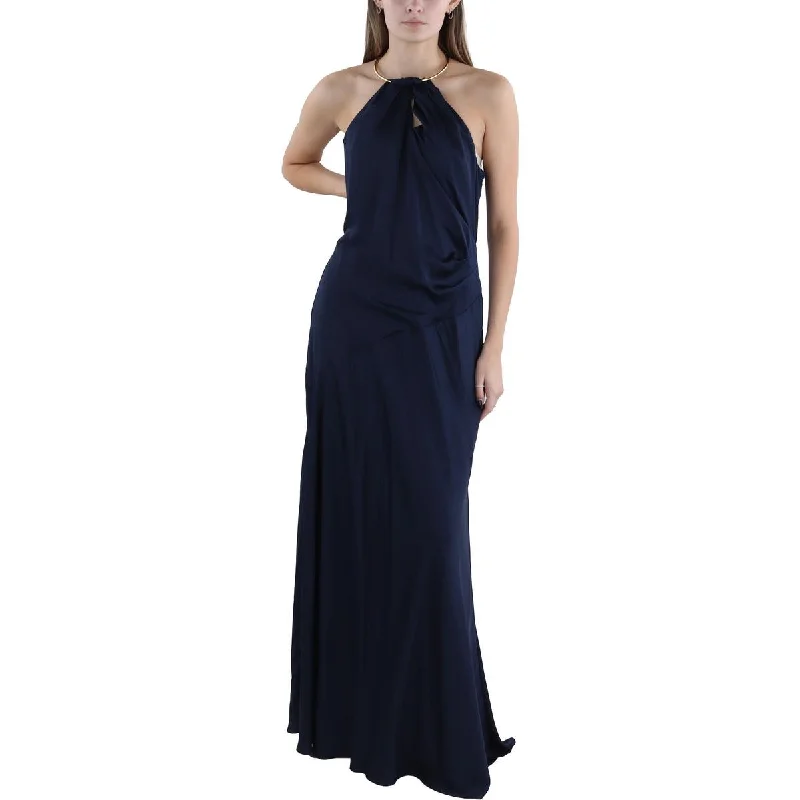 Season Finale Sale Womens Halter Maxi Evening Dress