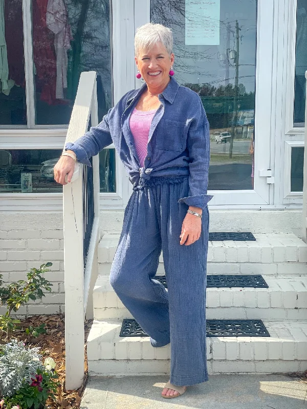 Factory Direct Sale Gauze Pants (Multiple Colors Available)