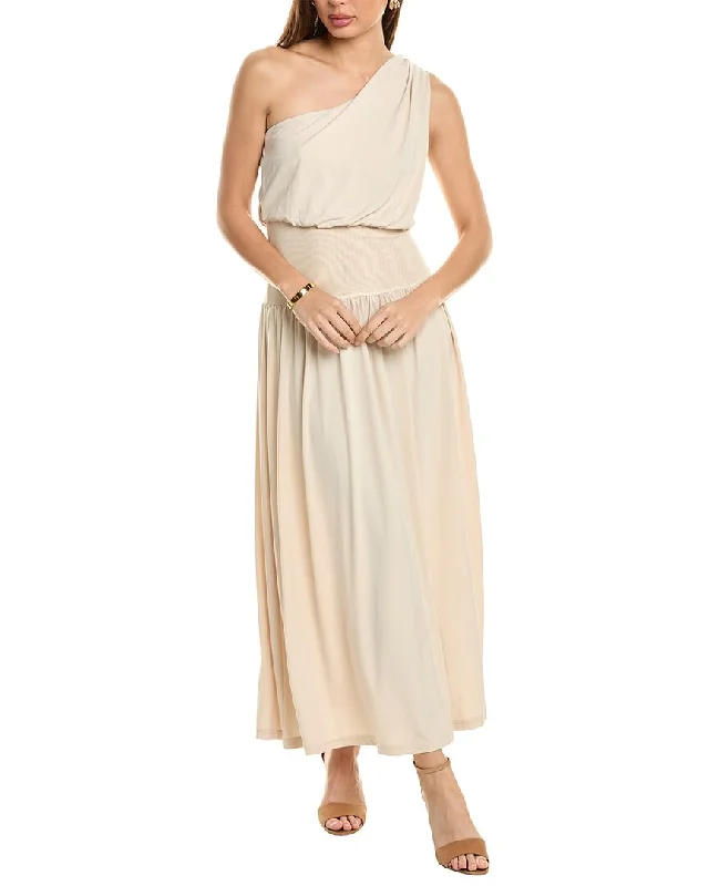 Mega Deal WeWoreWhat One-Shoulder Maxi Dress