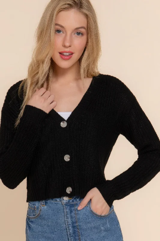 Value Deals Long slv v-neck sweater cardigan