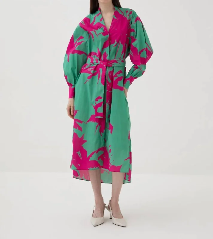 Sale Event Palm Dress In Pink