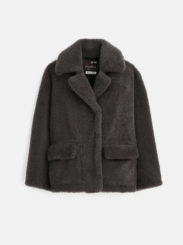 Special Price Owen Barry x Alex Mill Shearling Tansy Jacket