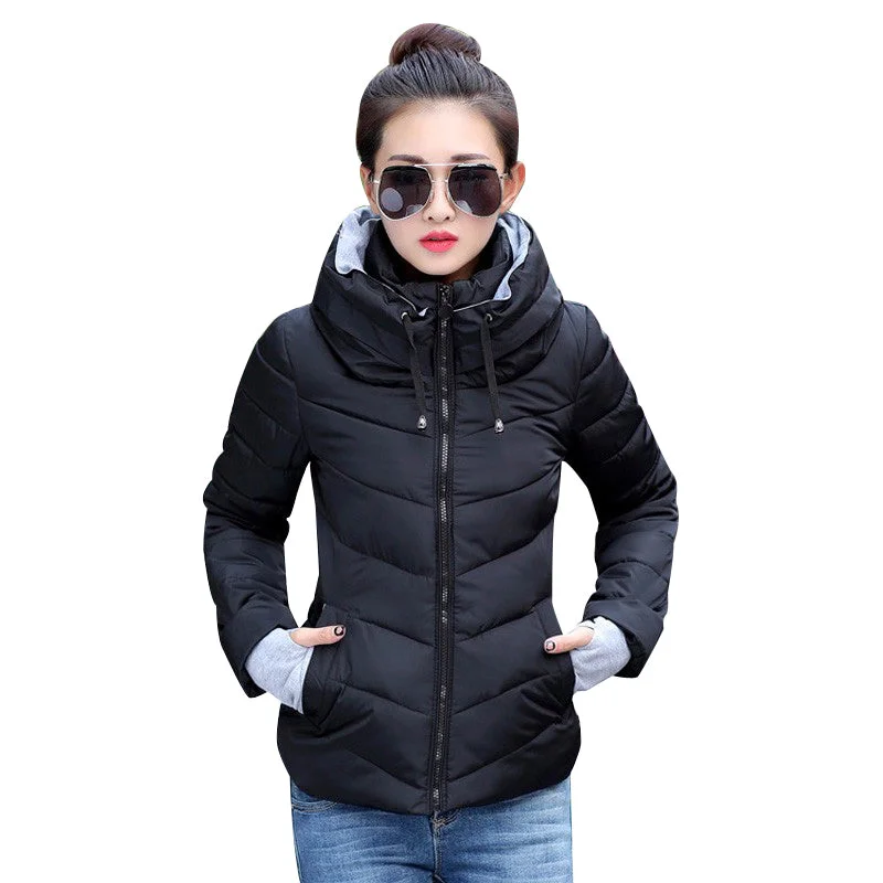 Stock Clearance Winter Slim Cotton padded Jacket