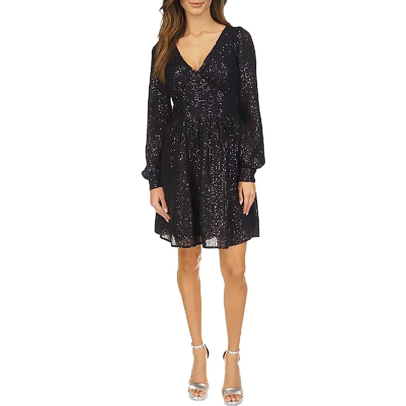 The Best Prices Womens Sequined Mini Cocktail And Party Dress