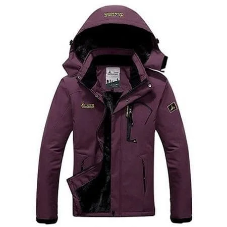 Bonus Savings UNCO & BOROR Women's Sports Fashion Purple Grape Coat Jacket Premium Quality Windproof Hooded Thick Parka Winter Coat Jacket Bonus Savings UNCO & BOROR Women's Sports Fashion Purple Grape Coat Jacket Premium Quality Windproof Hooded Thick Parka Winter Coat Jacket