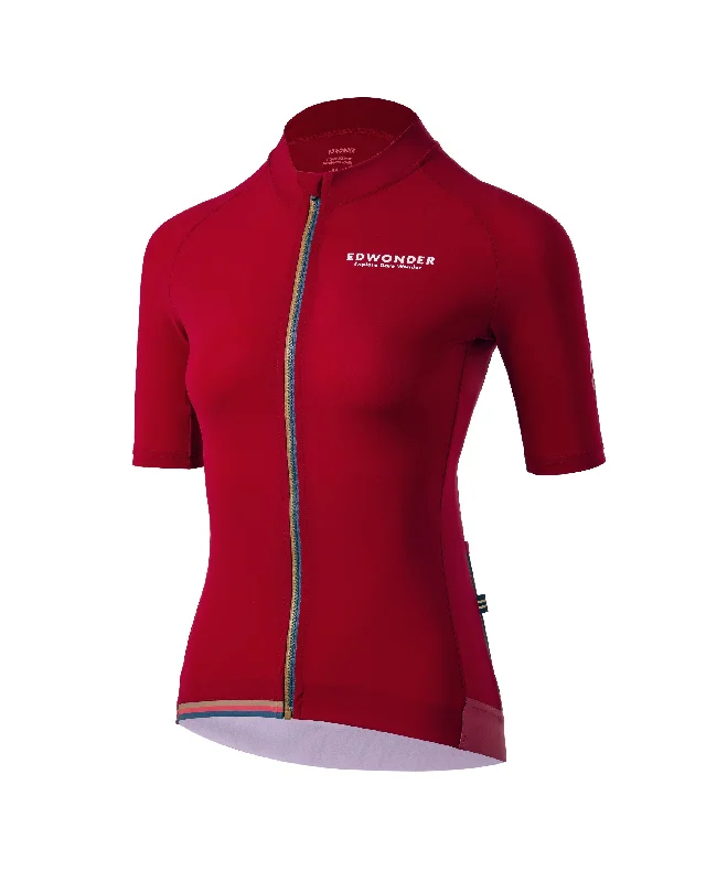 Weekend Flash Sale Women's EdW Edition Jersey - Burgundy Red