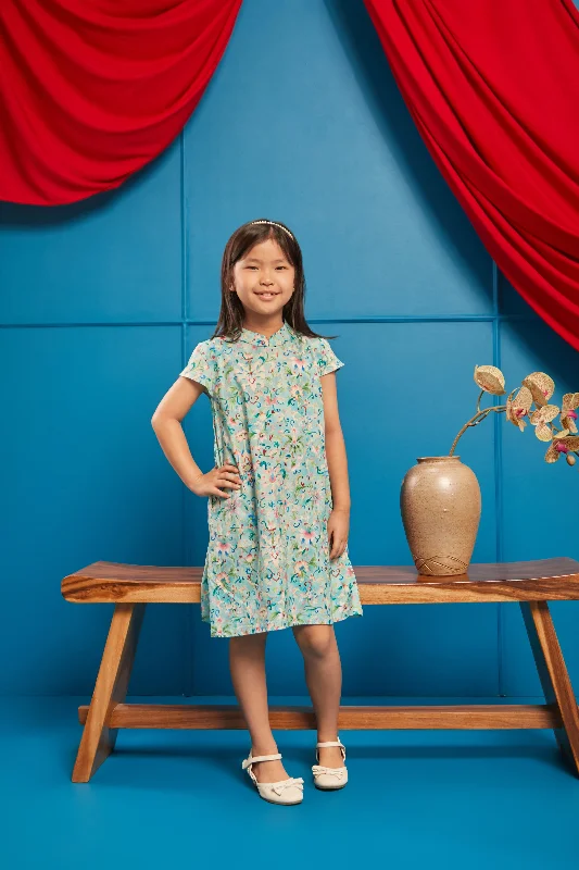 Huge Discounts CHINESE FLORAL Girl Dress