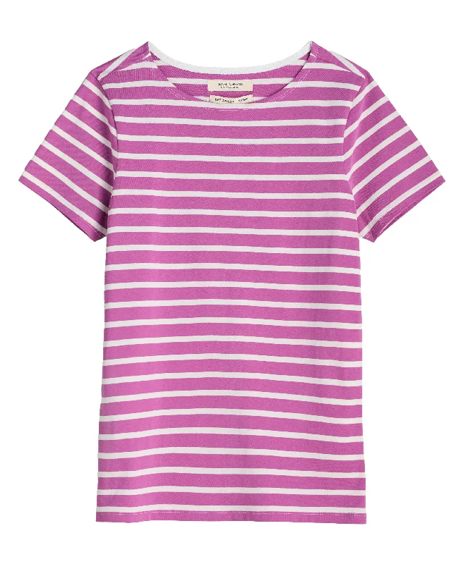 Reduced Prices Sailor T-Shirt - Breton Viola Chalk
