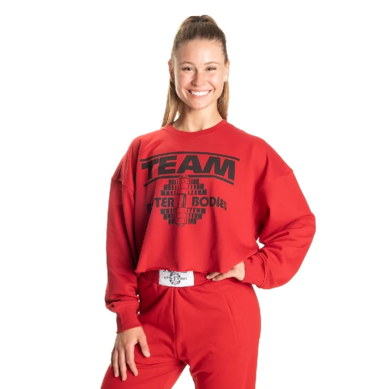 Deal Alert Better Bodies Highbridge Sweater - Chilli Red