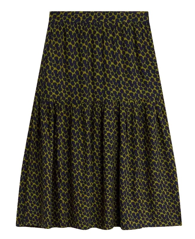 Anniversary Sale Jamima Eco Vero Skirt - Navy Multi