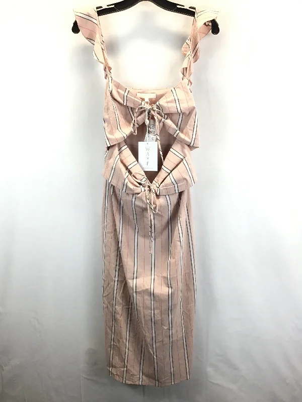 Sale Event Pink Dress Maxi Wayf, Size M